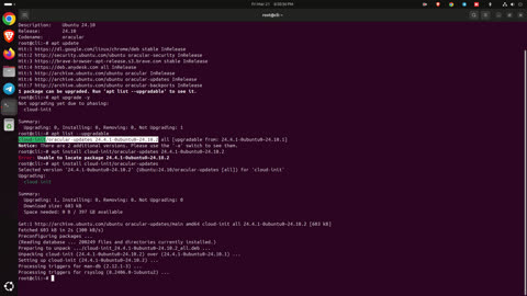 Ubuntu 24.10 Desktop Linux Service