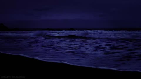 Relax and Fall into Deep Sleep - Calming Night Ocean Sounds