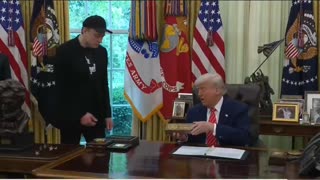 Trump Gifts to Musk A Golden Presidential White House Key For His Service
