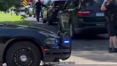 Shooting reported at a church in Wayne, Michigan — multiple victims reported.