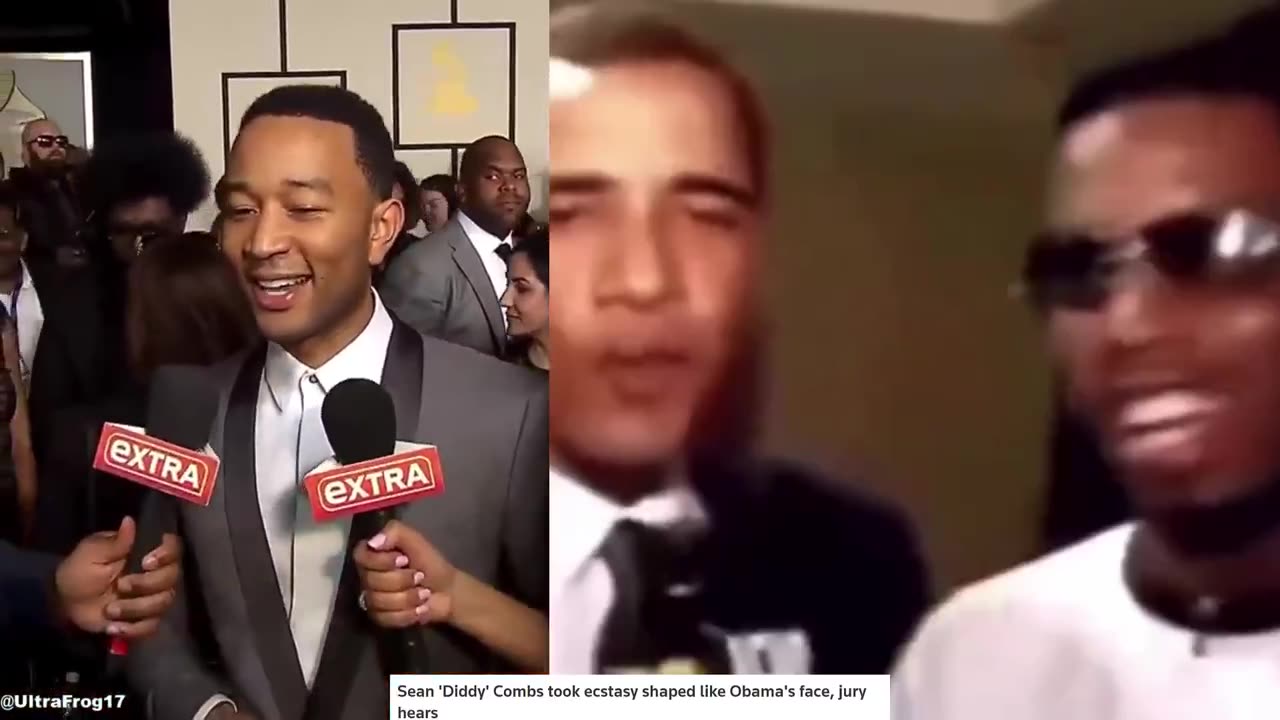 We now know that Diddy was taking Obama-shaped ecstasy.