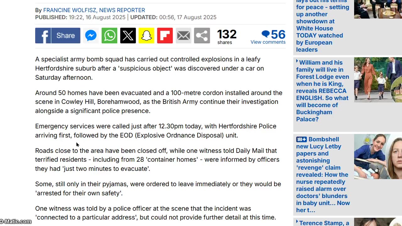 Terror in Borehamwood LOL