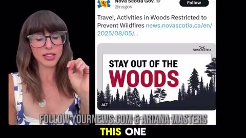 🇨🇦 Parts of Canada BAN hiking in the woods anywhere
