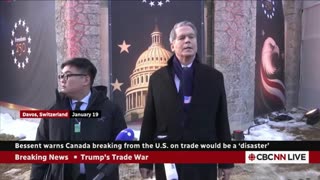 Scott Bessent to Governor Carney Don't pick a fight with Trump