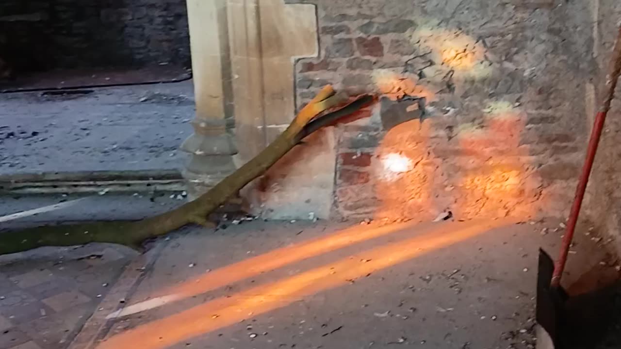 Sunset in the dark side.