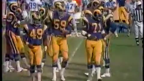 1980-09-07 Detroit Lions vs Los Angeles Rams
