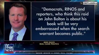 Was John Bolton making $$$ selling intelligence? Wait till search warrant becomes public