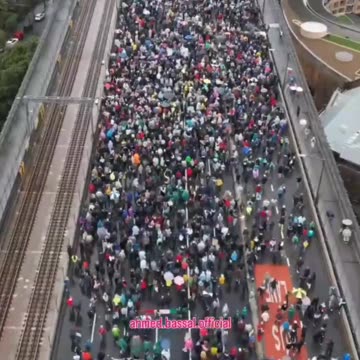 thousands march for Palestine in one of largest protests in Sydney's history
