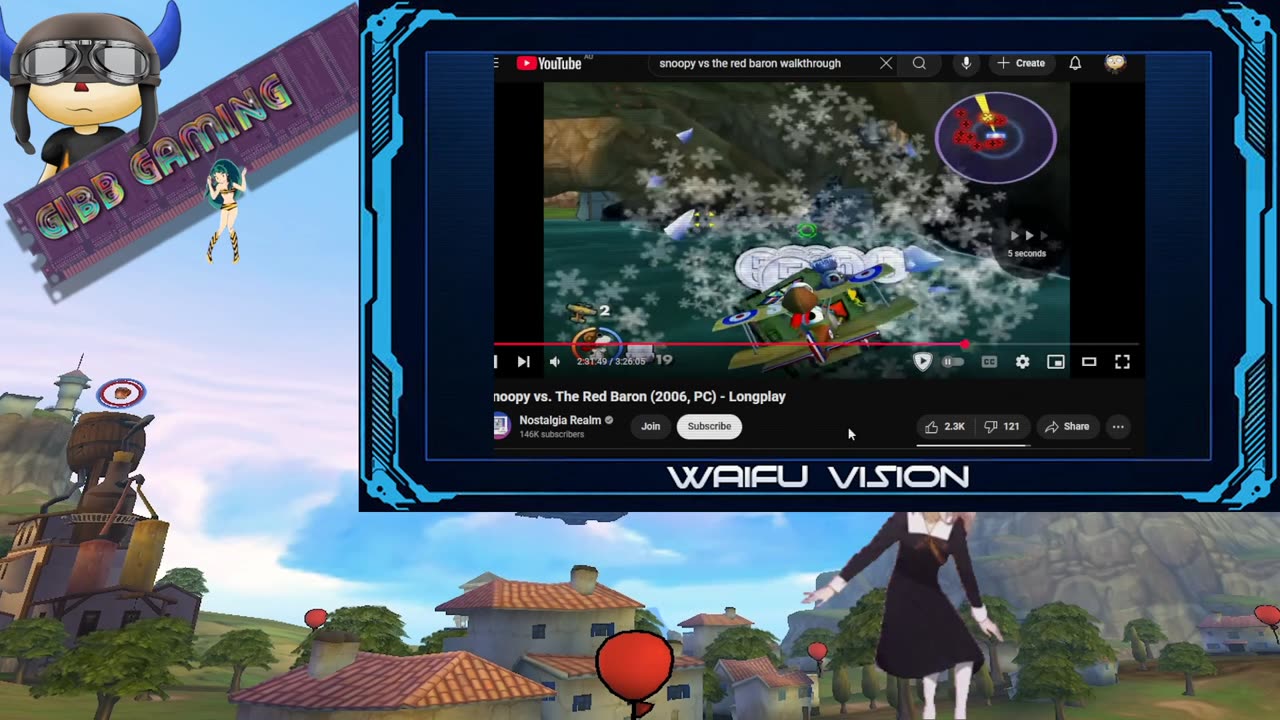 Let slip the dogs of war! - Snoopy vs. The Red Baron