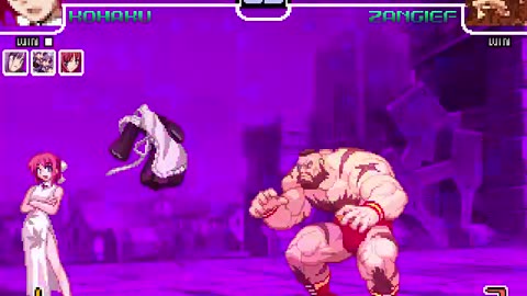 Hisui, Kohaku, and the Mech Hisuis (Me) vs Zangief