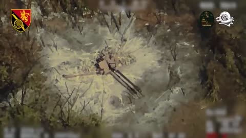 💥 Destruction of 6 Russian artillery units by 45th Artillery Brigade!