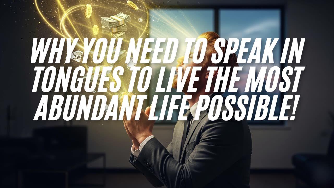 Why You Need To Speak In Tongues To Live The Most Abundant Life Possible!