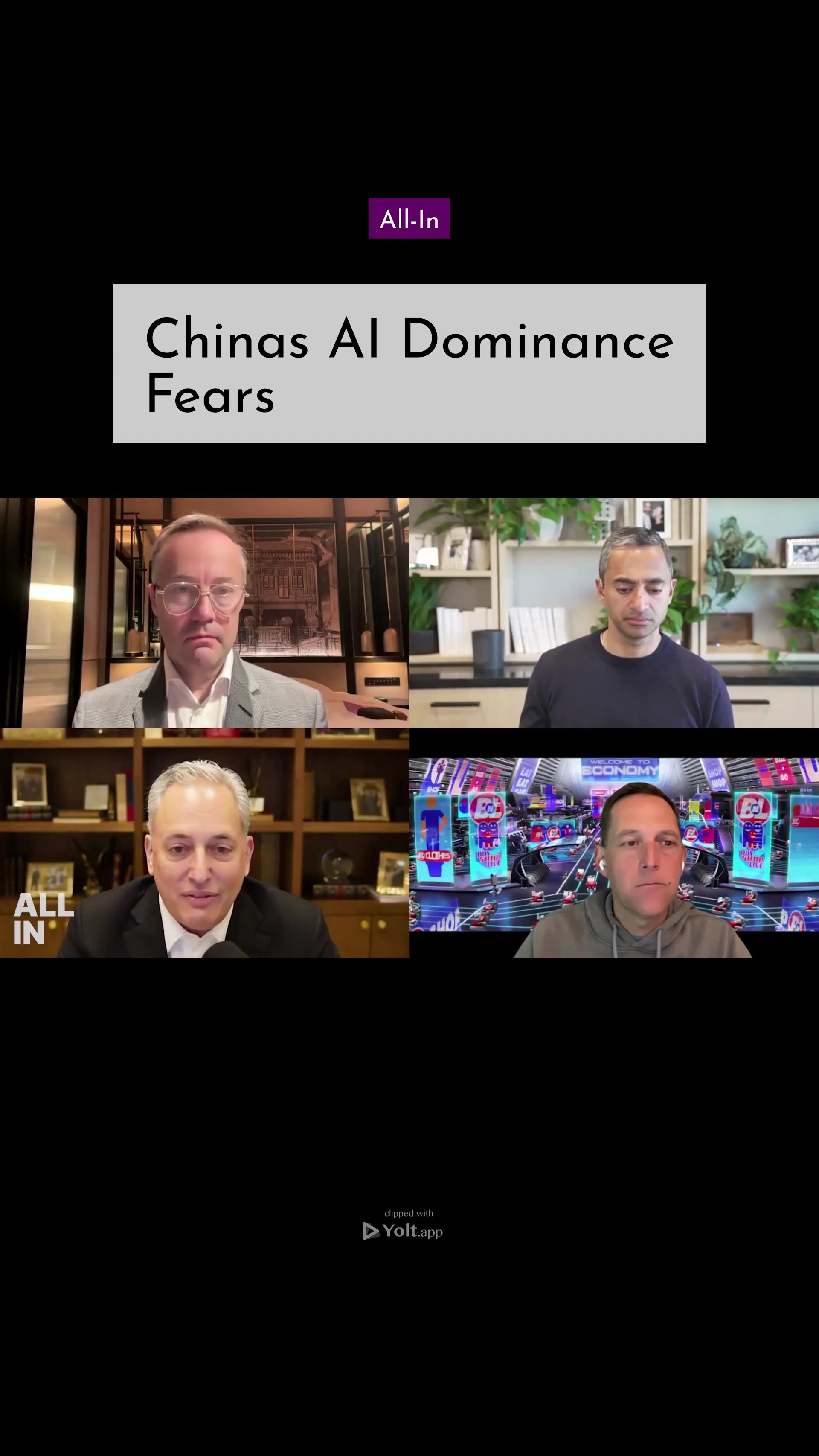 Future Wars: AI-Powered China - All-In #competition #ai #technologyrace #china #diffusion