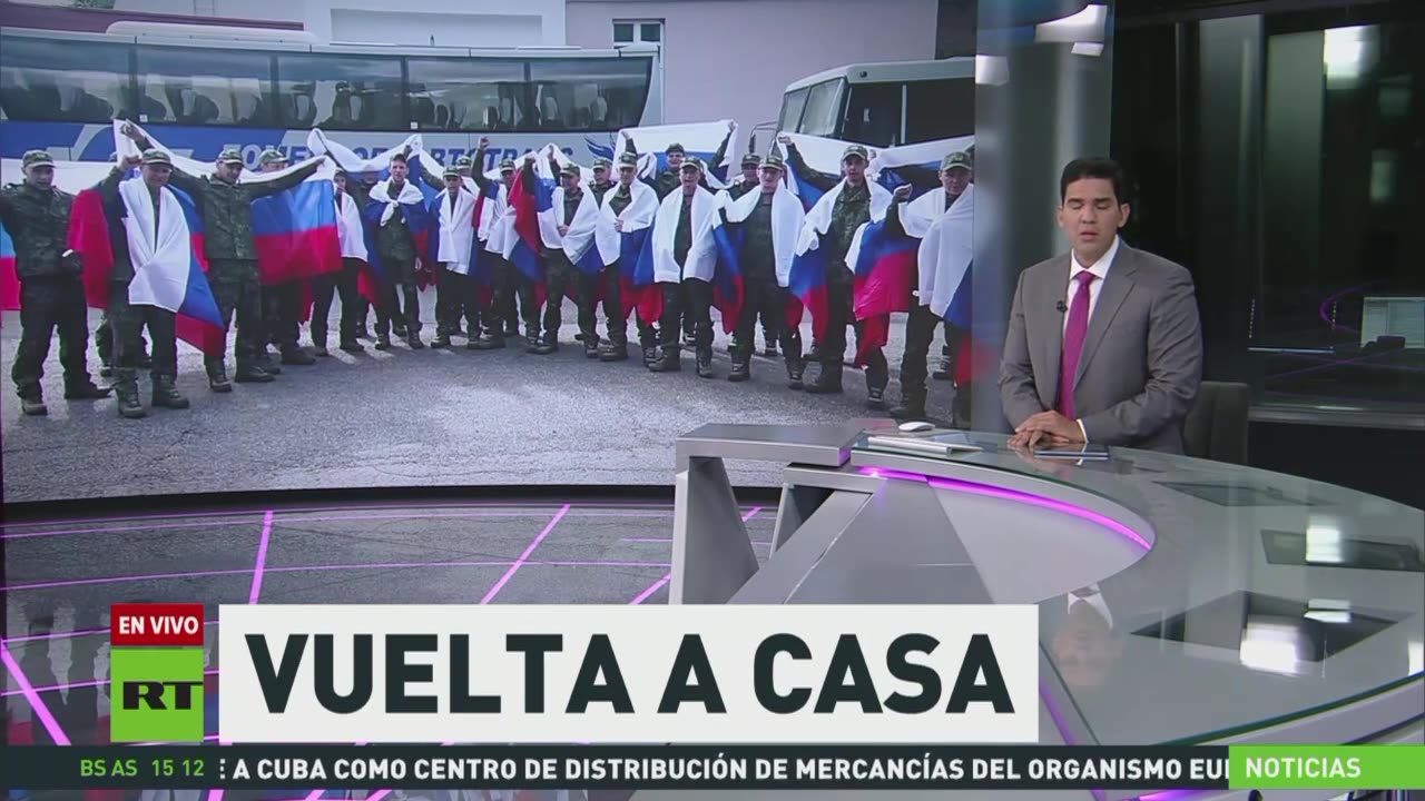 Rusia y Ucrania intercambian prisioneros de guerra