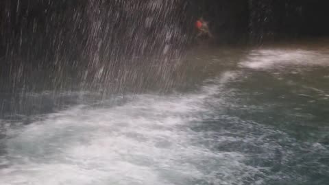 Expat in the Philippines: Sketchy Swim to Gantungan Falls 🏞️😅
