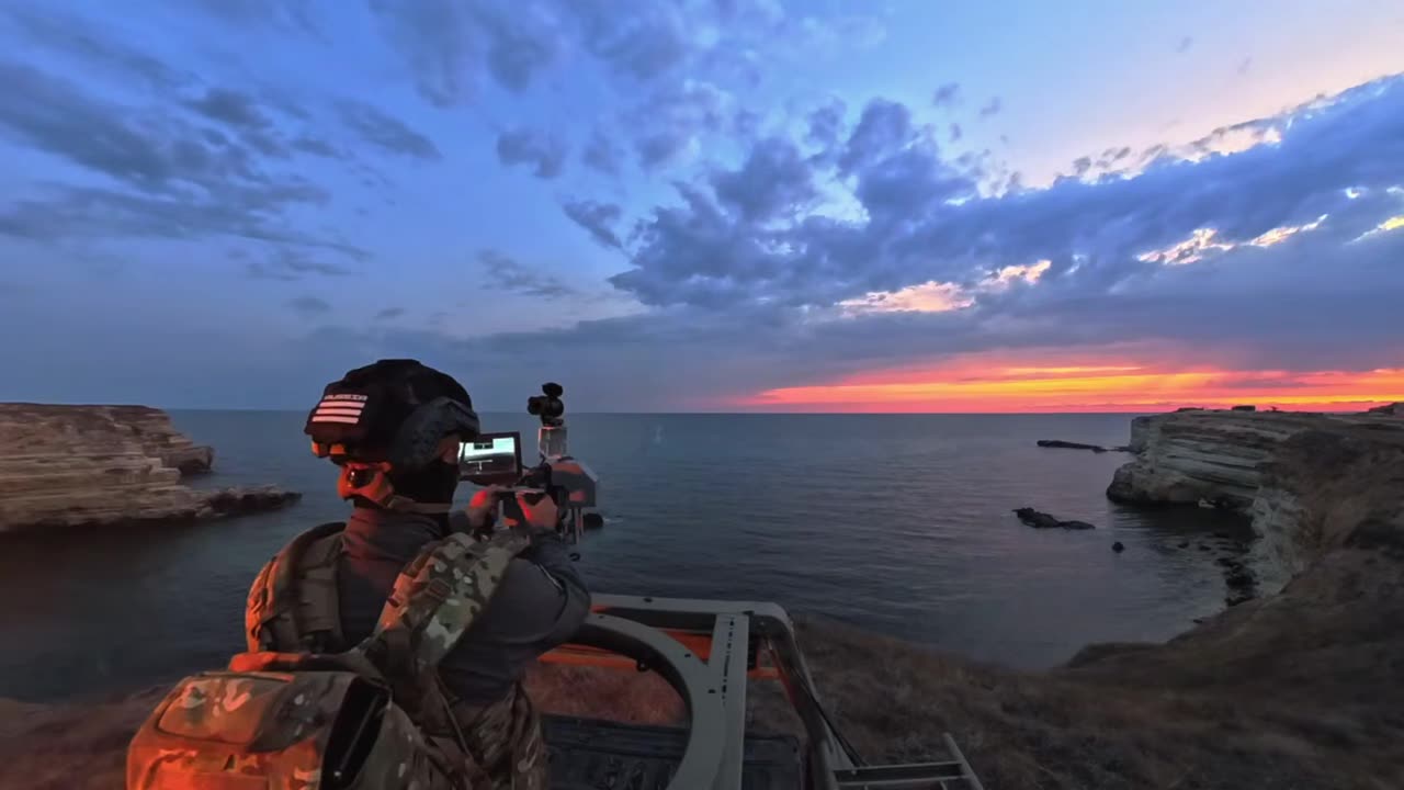 Krečet - termovízny zameriavací systém v spojení s guľometom GŠG