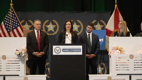 AG Uthmeier joins Sheriff Hardwick and Sheriff Lemma in Ponte Vedra to launch statewide initiative for crime victims' children