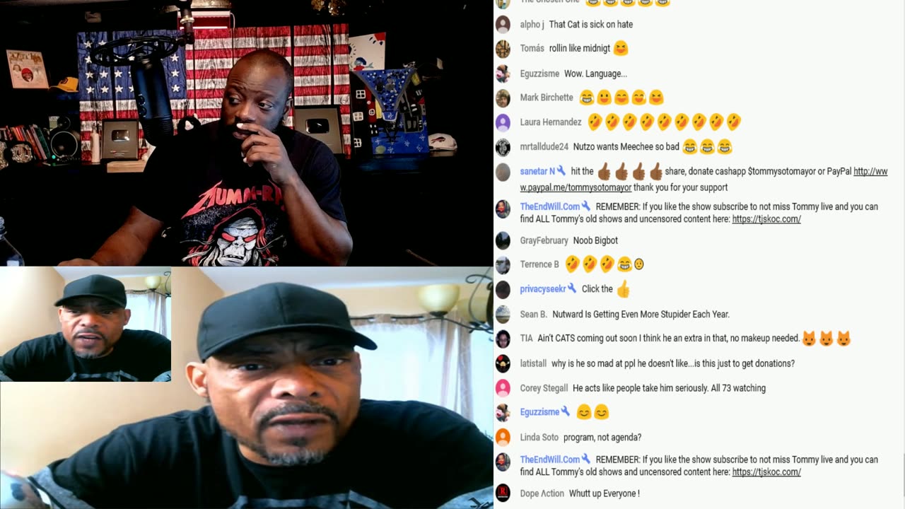 Catface Still Trying To Be Relevant After 50 Years of Being Irrelevant! Speaking On Tariq, Mechee X