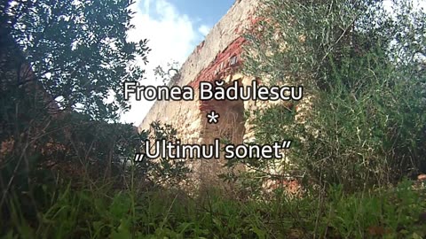 Fronea Bădulescu - Ultimul Sonet