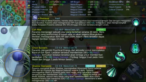 Faramis New Hero Gameplay – Mastering the Soul Binder | Mobile Legends