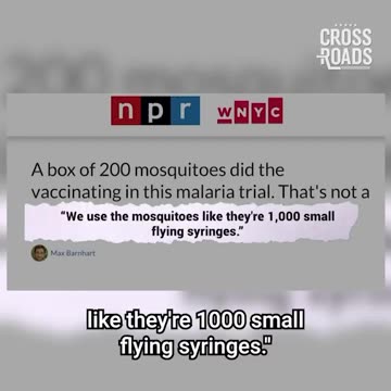 Vaccinating people against their will using mosquitos