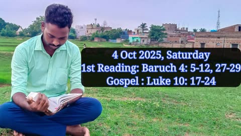 Catholic Daily Gospel and Reading in Hindi 4 October 2025 | Today's Bible Verse | Aaj ka Susamachar