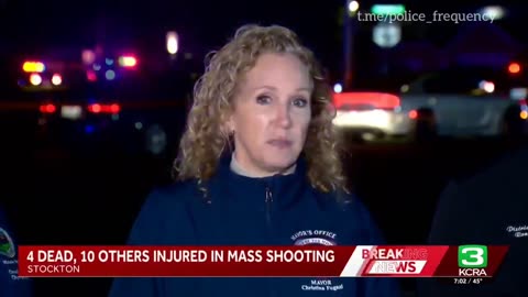 4 Dead, 10 Wounded After Mass Shooting at California Banquet Hall