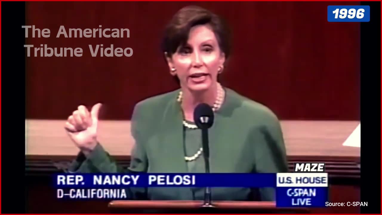 WATCH: Resurfaced Clip Shows Nancy Pelosi’s Hypocrisy on Tariffs in a Huge Way