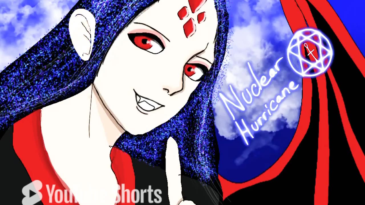 Oc speedpaint nuclear the vampire god