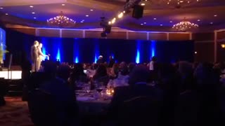 TED CRUZ BEING BOOED OFF STAGE OVER ISRAEL