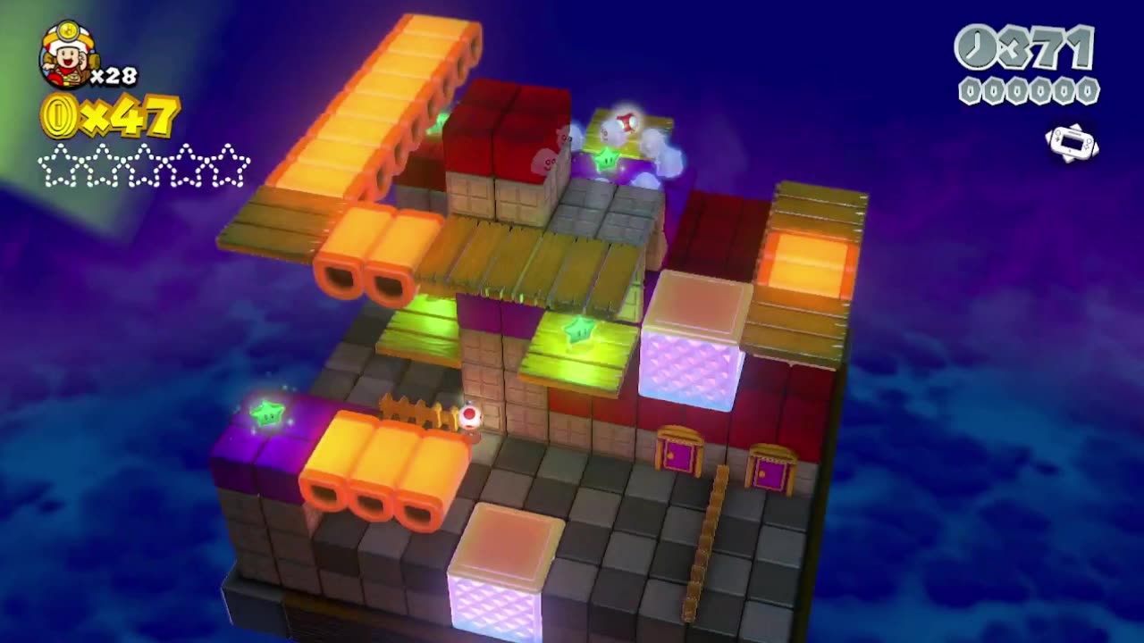 Playing Super Mario 3D World (Part 6) World 5 (Beach World) World 6 (Cloud World)