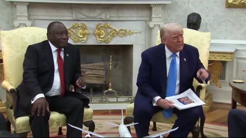 President Trump torches NBC reporter for asking about Qatari Jet
