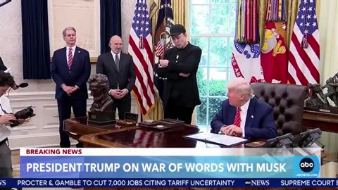 Trump is not interested in talking to Elon Musk, ＂a man who has lost his mind.＂ — ABC