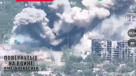 Two Different FAB Strikes on Ukrainian Positions in Pokrovsk
