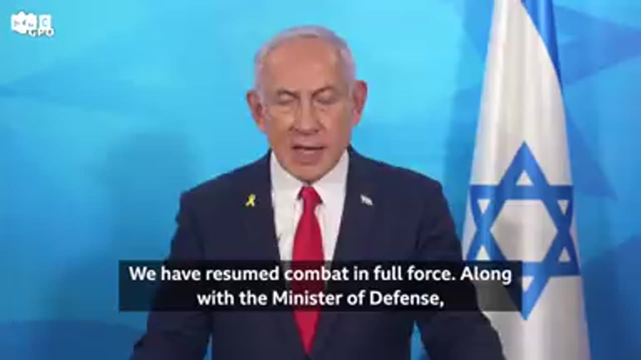 Netanyahu says strikes on Gaza are 'just the beginning'