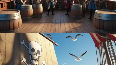 Find the Difference: Ship Scene Puzzle at Sea! 🌊🔍
