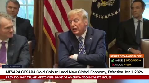 トランプ氏とバンク・オブ・アメリカCEOが生中継：「リセットは公式発表」