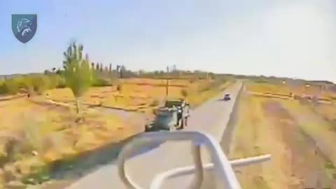 🔥💥 Destruction of the Russian MLRS "Grad" by an FPV drone strike of the 426th Battalion of