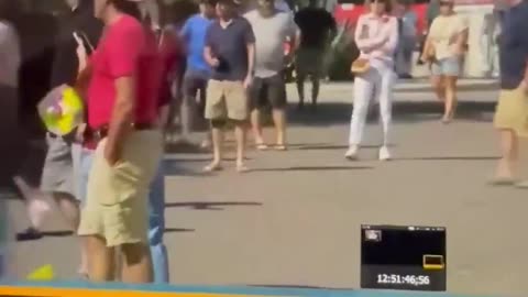 Man destroys Charlie Kirk memorial at TPUSA in AZ before being tackled & arrested 