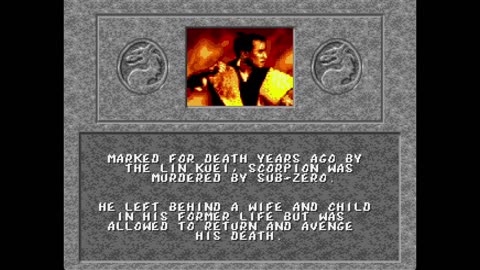 Mortal Kombat (Sega Genesis) – Scorpion’s Full Ending & Story (1992)