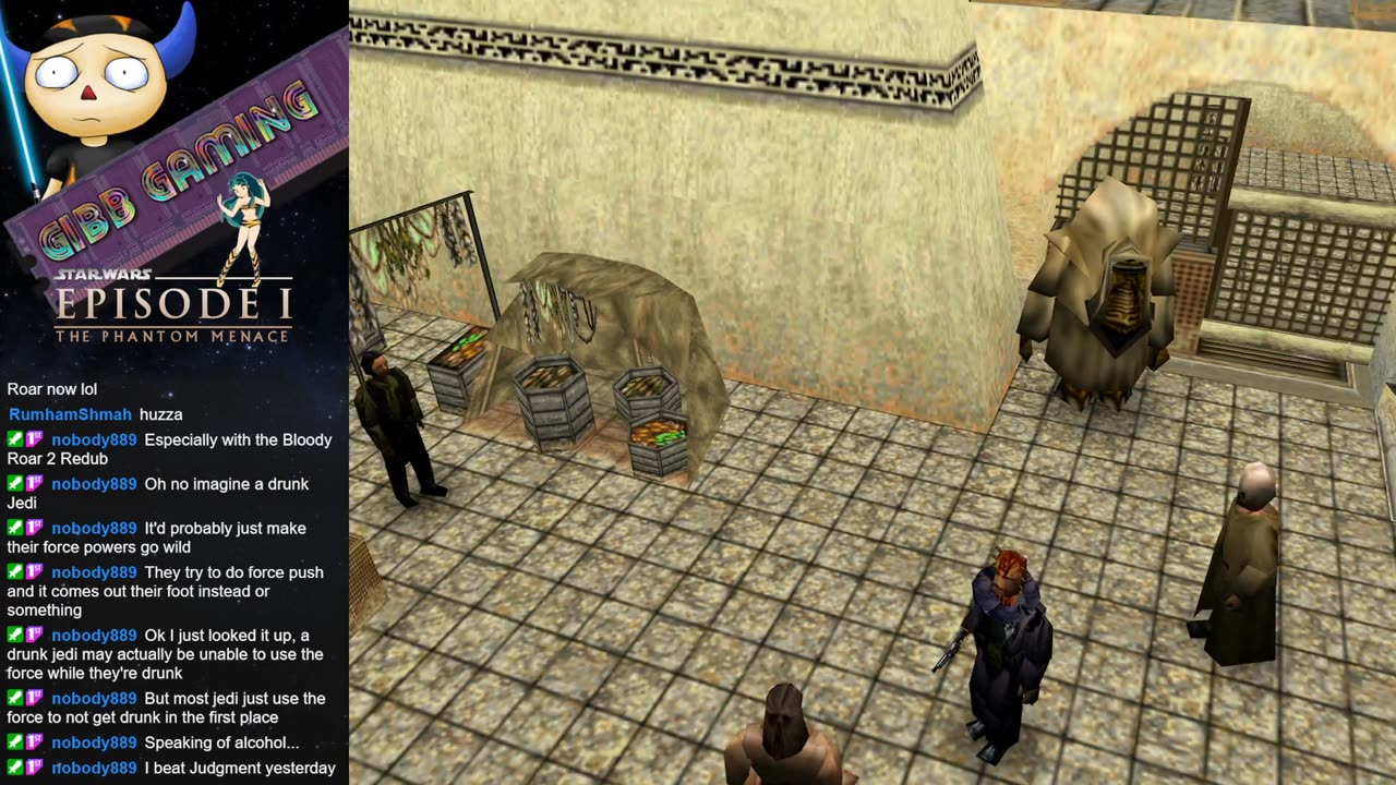 Use your Jedi jumping skills! - Star Wars Episode 1 - The Phantom Menace