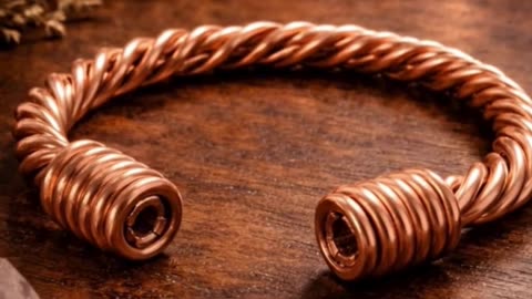 Copper Tensor Jewelry for Energy, Meditation & Manifest