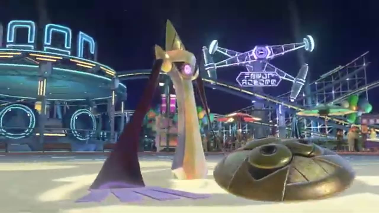 pokken tournament dx aegislash defeat animation