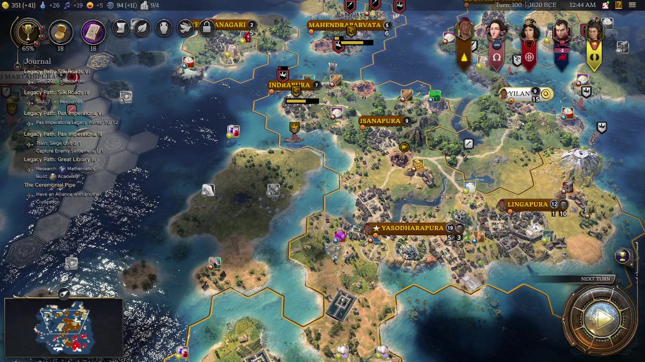 Fresh Start, Random Leader - Civilization 7
