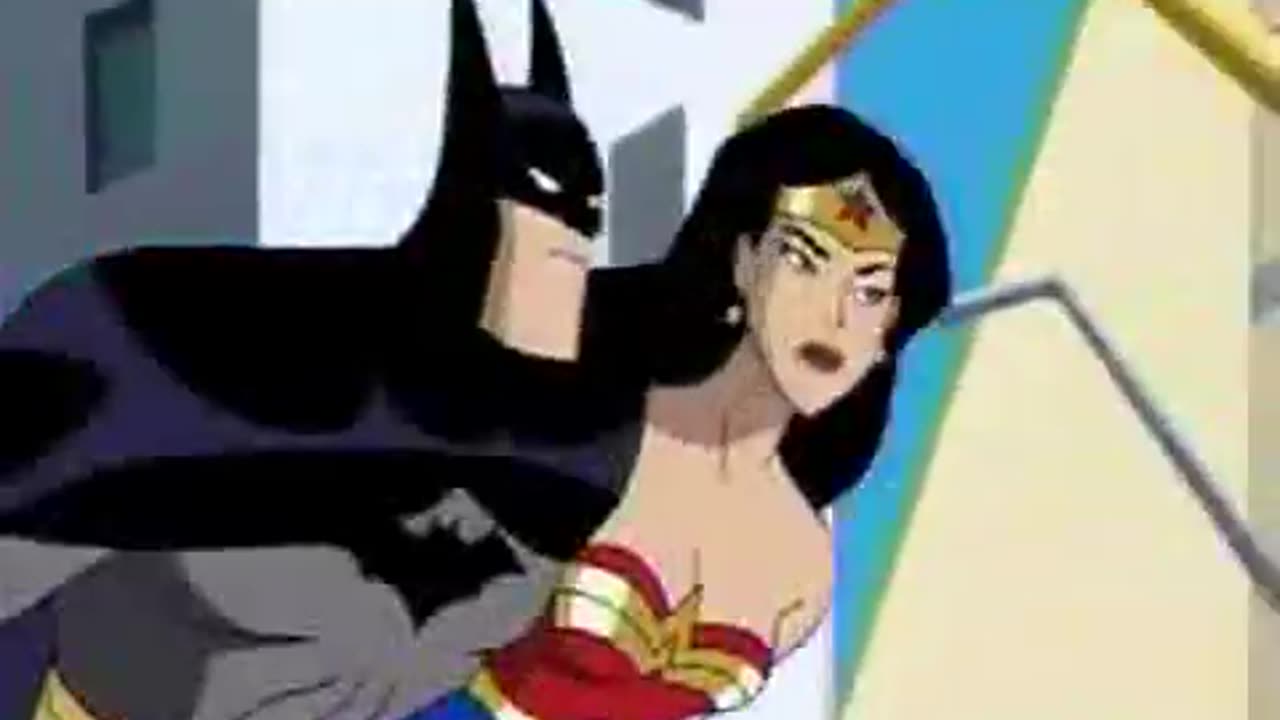 Wonder Woman: JL M/F (Offscreen butt slap)