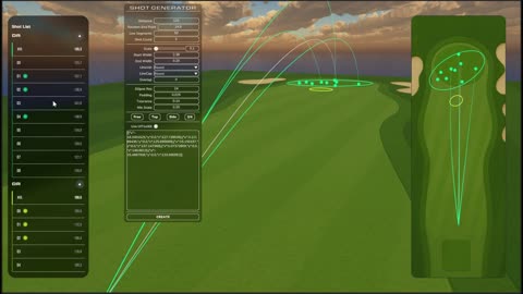 ShotGroup and shot selection demo