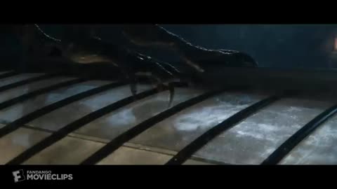 48. Jurassic World Fallen Kingdom (2018) - Indoraptor vs. Blue Scene (810) Movieclips