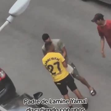 Images have emerged of the fight that reportedly led to Lamine Yamal's father.