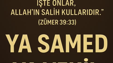 İsmin Salih mi? Kalbinin sırrı bu videoda saklı…