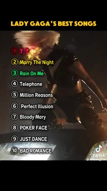 Lady Gaga's best songs
